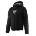 Bovisa - Motorcycle Hoodie Full-Zip - Black/White