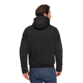 Bovisa - Motorcycle Hoodie Full-Zip - Black/White