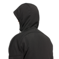 Bovisa - Motorcycle Hoodie Full-Zip - Black/White