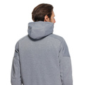 Bovisa - Motorcycle Hoodie Full-Zip - Grey-Melange/Black