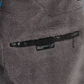 Bovisa - Motorcycle Hoodie Full-Zip - Grey-Melange/Black