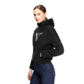 Daemon-X - Women's Motorcycle Hoodie Full-Zip - Black