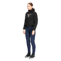 Daemon-X - Women's Motorcycle Hoodie Full-Zip - Black