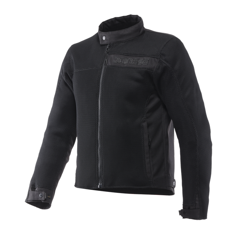 Lisbona Air Tex - Men's Summer Textile Motorcycle Jacket - Black