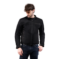 Lisbona Air Tex - Men's Summer Textile Motorcycle Jacket - Black