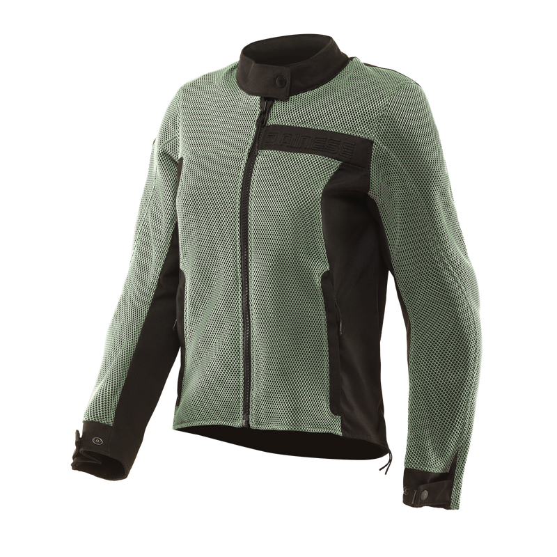 Lisbona Air Tex - Women's Summer Textile Motorcycle Jacket - Iceberg Green/Black