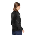 Herosphere Air - Women's Summer Motorcycle Jacket - Black/White/Peach