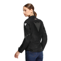 Herosphere Air - Women's Summer Motorcycle Jacket - Black/White/Peach