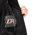 Herosphere Air - Women's Summer Motorcycle Jacket - Black/White/Peach