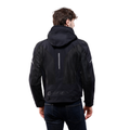 Super Sprint Air Tex - Men's Summer Mesh Motorcycle Jacket - Black/White