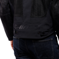 Super Sprint Air Tex - Men's Summer Mesh Motorcycle Jacket - Black/White