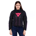 Super Sprint Air Tex - Women's Summer Mesh Motorcycle Jacket - Black/Pink/Viola
