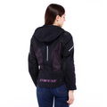 Super Sprint Air Tex - Women's Summer Mesh Motorcycle Jacket - Black/Pink/Viola