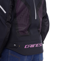 Super Sprint Air Tex - Women's Summer Mesh Motorcycle Jacket - Black/Pink/Viola