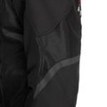 Herosphere Air Tex - Men's Motorcycle Jacket In Fabric - Black/White Stripes/Red