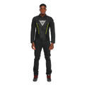 Herosphere Air Tex - Men's Motorcycle Jacket In Fabric - Black/White/Yellow-Fluo