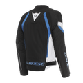 Avro 5 - Men's Fabric Motorcycle Jacket - Black/Blue/White