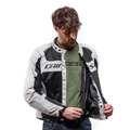 Air Frame 3 Tex - Men's Summer Motorcycle Jacket In Fabric - Light Gray/Light Gray/Black