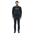 Air Frame 3 Tex - Men's Summer Motorcycle Jacket In Fabric - Black/Black/White
