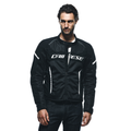 Air Frame 3 Tex - Men's Summer Motorcycle Jacket In Fabric - Black/Black/White