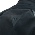 Air Frame 3 Tex - Men's Summer Motorcycle Jacket In Fabric - Black/Black/Red-Fluo