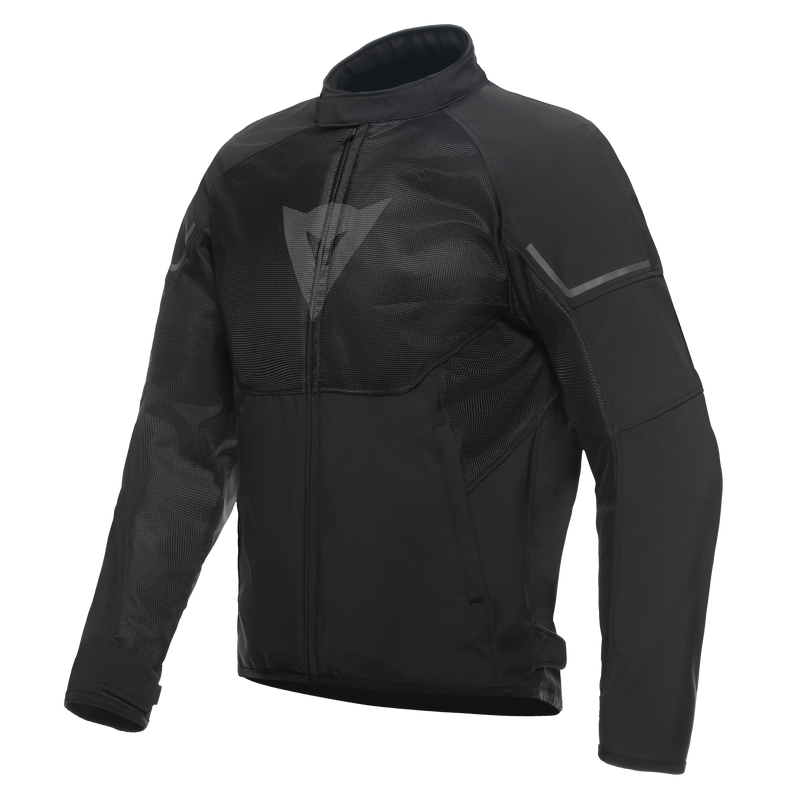 Ignite Air Tex - Men's Summer Motorcycle Jacket In Fabric - Black/Black/Grey-Reflex