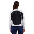 Air Frame 3 Tex - Women's Summer Motorcycle Jacket In Fabric - Light Gray/Light Gray/Black