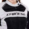 Air Frame 3 Tex - Women's Summer Motorcycle Jacket In Fabric - Light Gray/Light Gray/Black