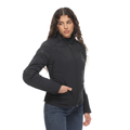 Arya Lady Tex - Women's Motorcycle Jacket In Fabric - Black/Black/Black