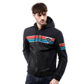 Vintedge Air Tex - Men's Summer Mesh Motorcycle Jacket - Black/Blue/Red