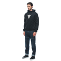 Daemon-X Safety Hoodie - Men's Motorcycle Safety Hoodie - Black/Black/White