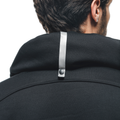 Daemon-X Safety Hoodie - Men's Motorcycle Safety Hoodie - Black/Black/White