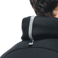 Daemon-X Safety Hoodie - Men's Motorcycle Safety Hoodie - Black/Black/White