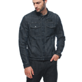 Denim Tex - Men's Motorcycle Jacket In Fabric - Blue