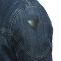 Denim Tex - Men's Motorcycle Jacket In Fabric - Blue