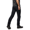 5-Pocket Denim - Men Regular Tapered Motorcycle Jeans - Deep-Blue