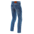 5-Pocket Denim - Regular Tapered Motorcycle Jeans - Lightblue