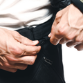 Drake 2 Super Air - Men's Summer Motorcycle Pants In Fabric - Black/Black