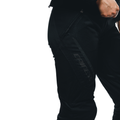 Drake 2 Super Air - Women's Summer Motorcycle Pants In Fabric - Black/Black