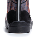 Ikasu Air Men's Summer Motorcycle Shoes - Black/Orange/Blue