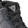 Suburb Air - Men's Summer Motorcycle Shoes In Fabric - Black/White/Iron-Gate
