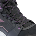 Suburb D-Wp - Women's Waterproof Motorcycle Shoes - Black/White/Metal Purple