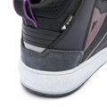 Suburb D-Wp - Women's Waterproof Motorcycle Shoes - Black/White/Metal Purple