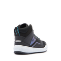 Suburb Air - Women's Summer Motorcycle Shoes In Fabric - Black/White/Harbor Blue