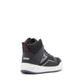 Suburb Air - Women's Summer Motorcycle Shoes In Fabric - Black/White/Apple Butter