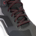 Suburb Air - Women's Summer Motorcycle Shoes In Fabric - Black/White/Apple Butter