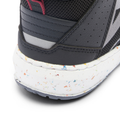 Suburb Air - Women's Summer Motorcycle Shoes In Fabric - Black/White/Apple Butter