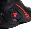 Superya - Sports Motorcycle Shoes - Black/Red Fluo