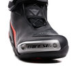Superya - Sports Motorcycle Shoes - Black/Red Fluo