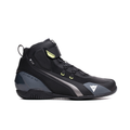 Herian D-Wp - Waterproof Motorcycle Shoes - Black/White/Yellow-Fluo